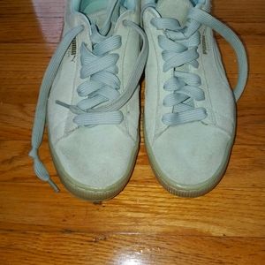 Puma Suede classic Agave Green sneakers